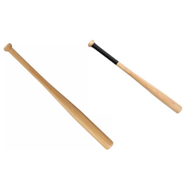 ΡΟΠΑΛΟ BASEBALL ΞΥΛΙΝΟ 2 ΣΧΕΔΙΑ 33" 83CM